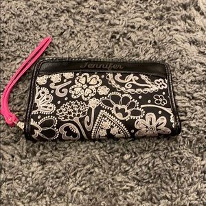 Thirty One wallet, black and white
